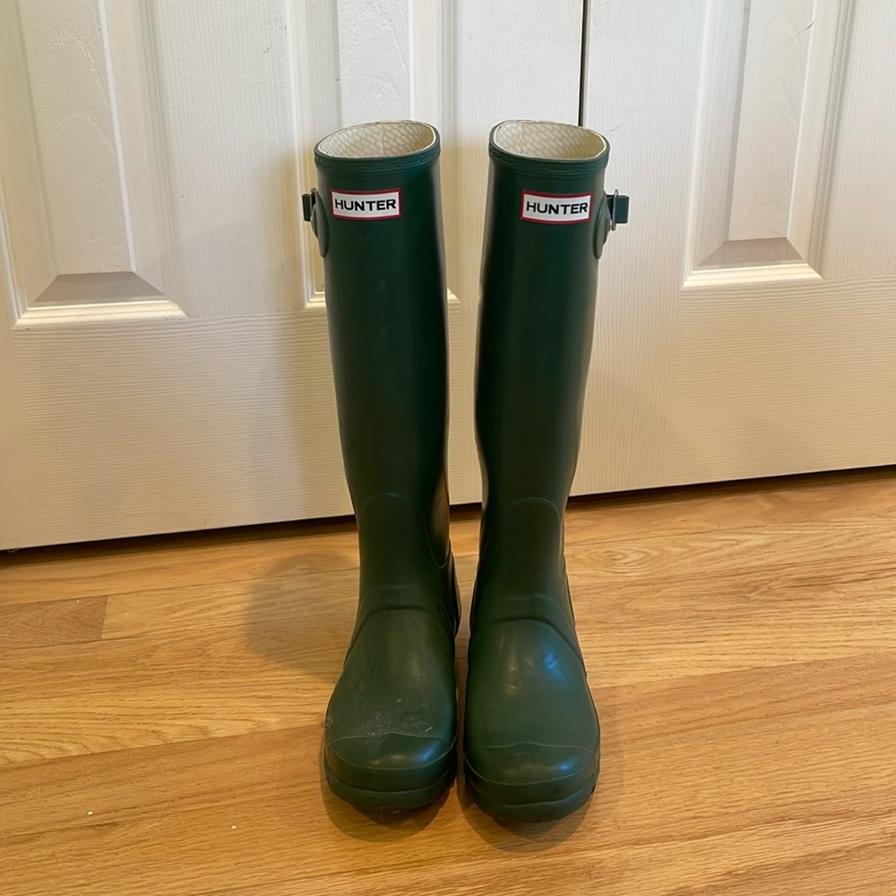 Hunter rain boots